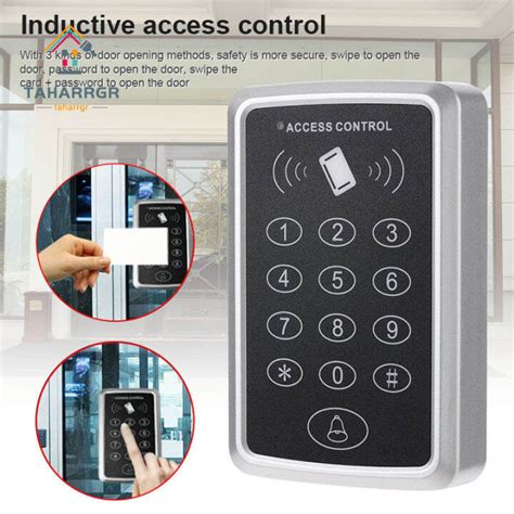 rfid proximity door lock access control system user manual|rfid card door settings.